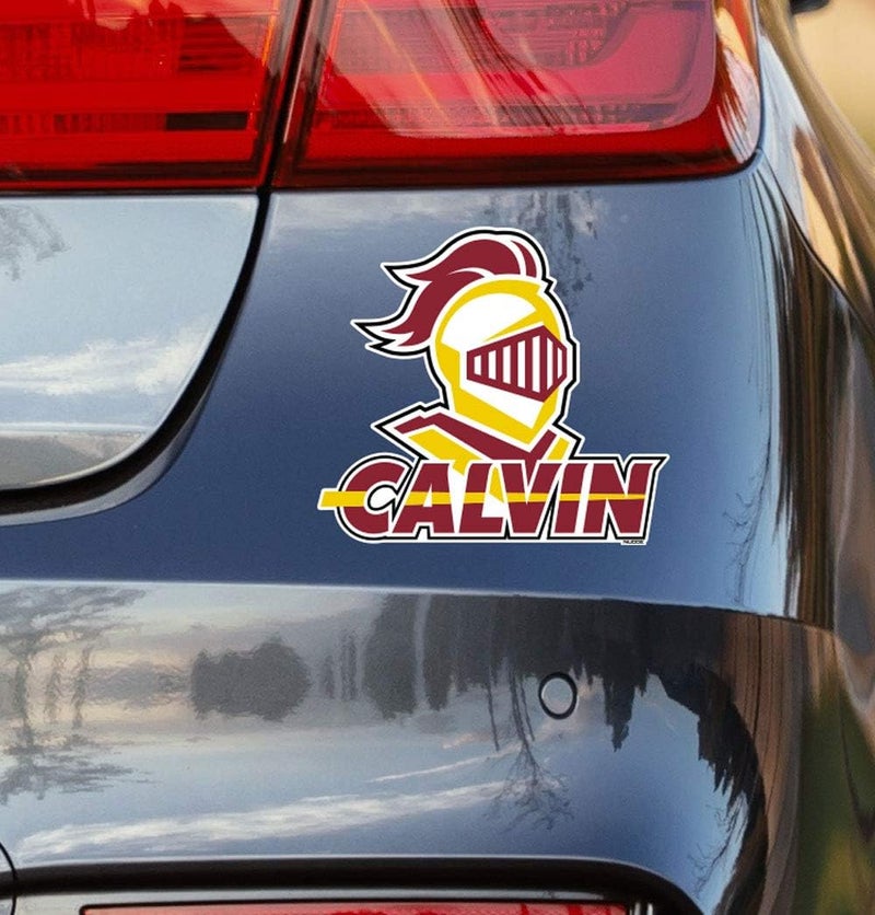 Nudge Printing Collegiate NCAA Car Decal Made from Premium Weatherproof Vinyl (Calvin College) - Image 2